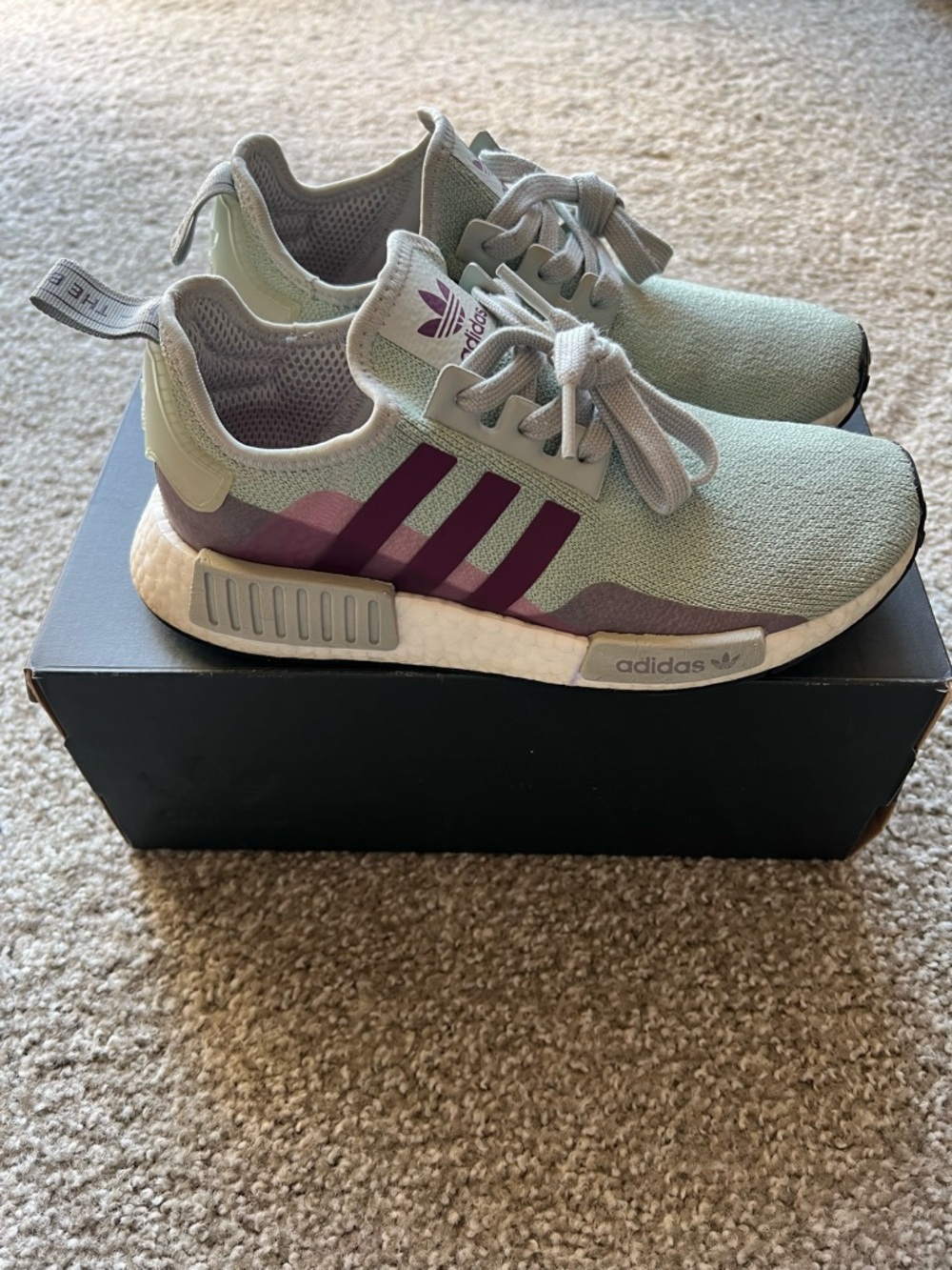 2019 Adidas Wmns 7.5 NMD_R1 'Purple Beauty'